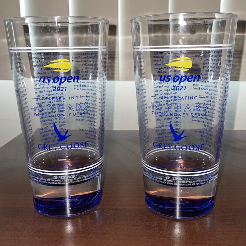 2021 US Open Honey Deuce cups